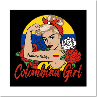 Colombian Girl Posters and Art